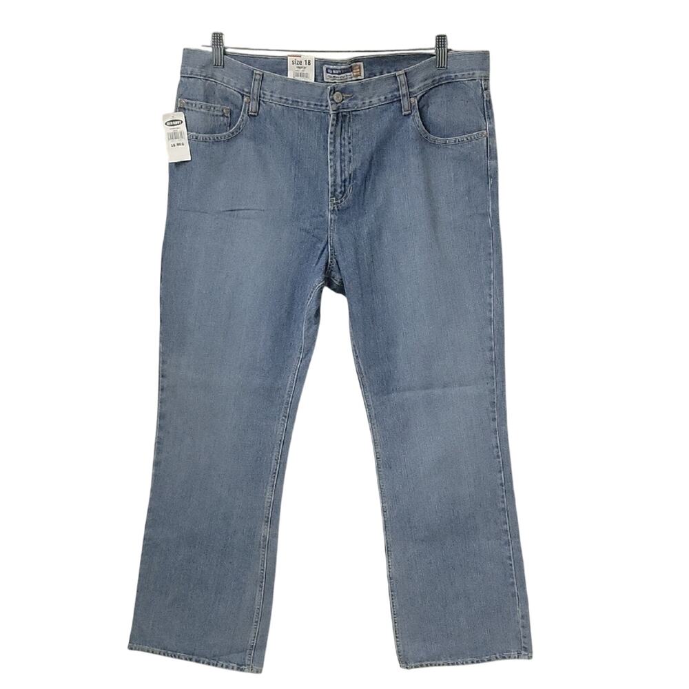 Old Navy Boot-Cut Jean Vintage Wash Womes Size 18 NWT